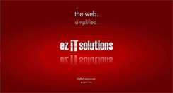 Desktop Screenshot of ezitsolutions.com